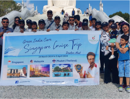 Green India Care Singapore Trip