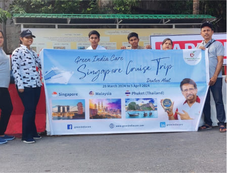 Green India Care Singapore Trip