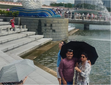 Green India Care Singapore Trip