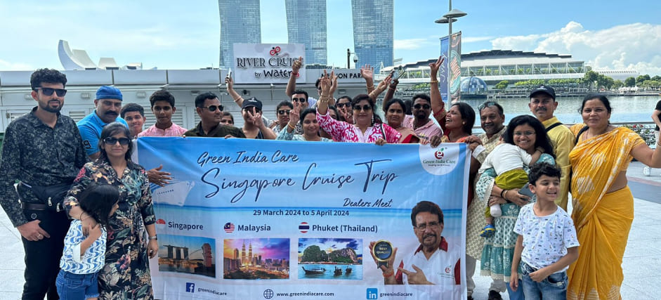 Green India Care Singapore Trip